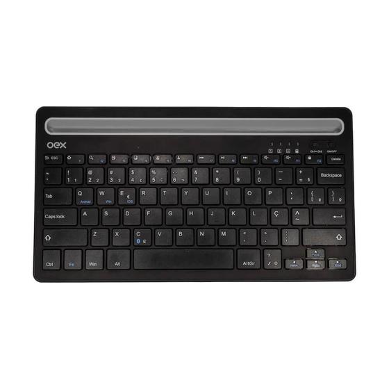 Imagem de Teclado Bluetooth Cass Plus Tc502 Preto Oex