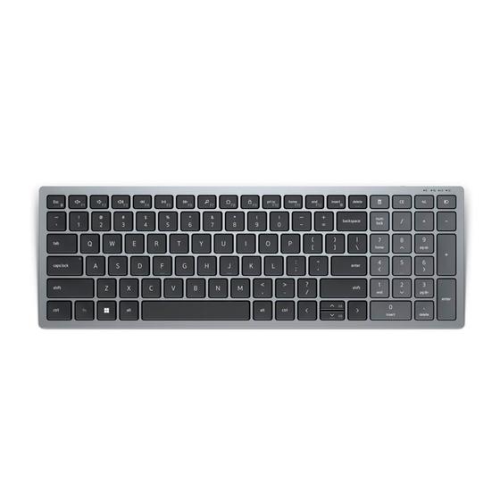 Imagem de Teclado Bluetooth Compacto Dell KB740 - ABNT2