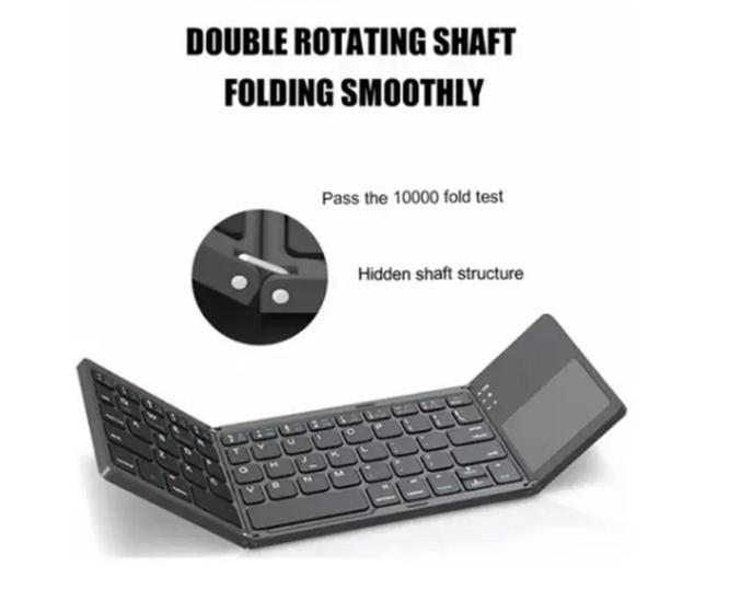 Imagem de Teclado Bluetooth Dobrável Para Tablet Philco Ptb10