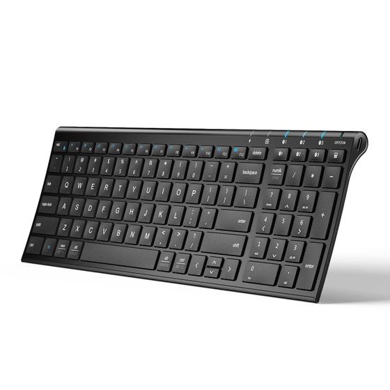 Imagem de Teclado Bluetooth iClever BK10 - Recarregável via USB-C - Bluetooth 5.1