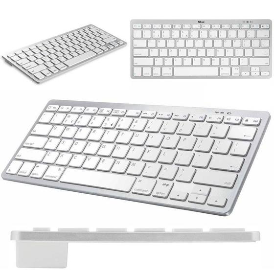 Imagem de Teclado Bluetooth para Galaxy Tab S6 Lite P615 10,4" Branco