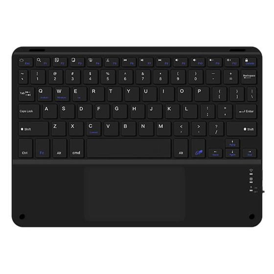 Imagem de Teclado Bluetooth Touchpad Android IOS PC Tablet Celular