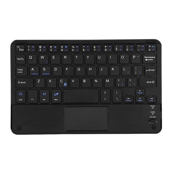 Imagem de Teclado Bluetooth Touchpad Para Galaxy Tab A7 A8 A9 S7 S8