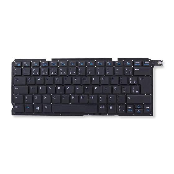 Imagem de Teclado bringIT compatível com Dell Ultrafino Vostro V14T-5470 V14T-5480 Com Ç - Marca bringIT