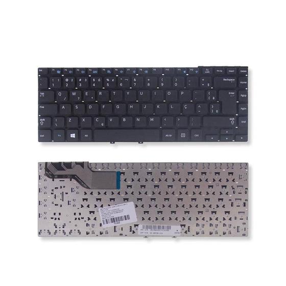 Imagem de Teclado bringIT compatível com Notebook Samsung  NP270E4E-KD2  Preto ABNT3