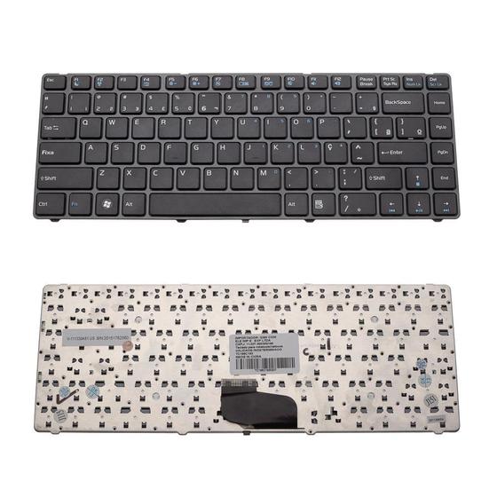 Imagem de Teclado bringIT compatível com Notebook Semp TCL Infinity IS-1443  Com Moldura