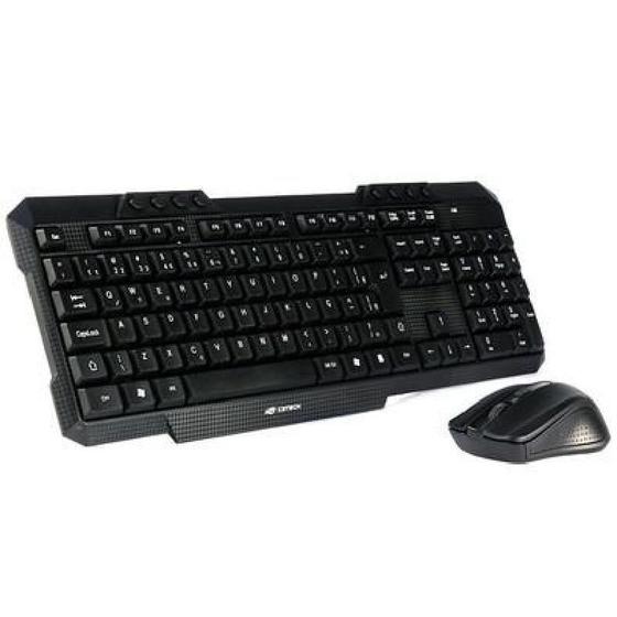 Imagem de Teclado C3Tech S/Fio +Mouse K-W10Bk