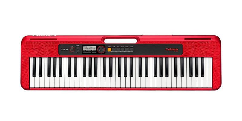 Imagem de Teclado Casio 5 Oitavas Casiotone CTS200 Vermelho