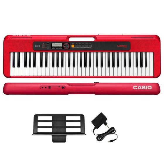 Imagem de Teclado Casio Casiotone CT-S200 RD Vermelho Cts200