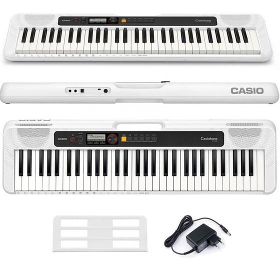Imagem de Teclado casio ct-s200we casiotone branco