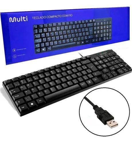 Imagem de Teclado Com Fio 1,2 M Multilaser Original Tf100