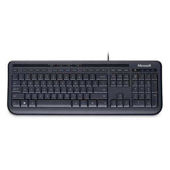 Teclado Usb Wired Keyboard 600 Anb-00005 Microsoft
