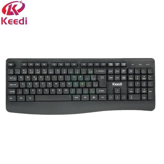 Imagem de Teclado Com fio ABNT2 Para Escritório KEEDI-TEC805