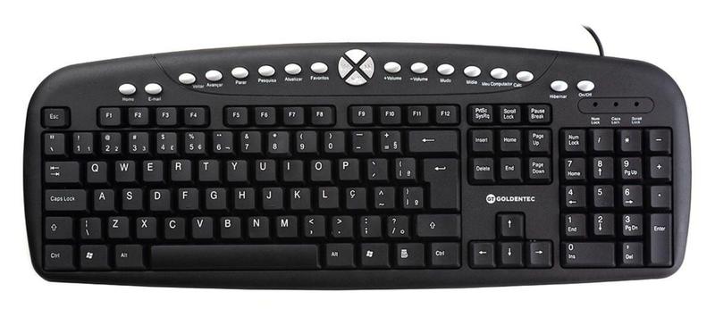 Teclado com Fio e Atalhos Multimídia ABNT2 GT - Goldentec é ruim? Teclado com Fio e Atalhos Multimídia ABNT2 GT - Goldentec é boa?