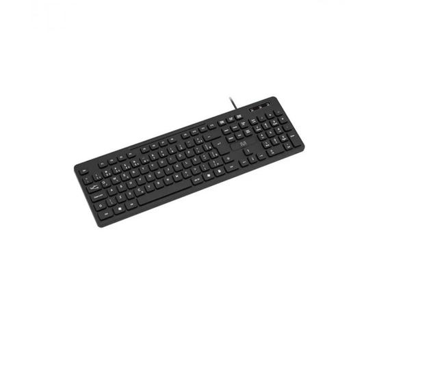 Imagem de Teclado com Fio TF400 Teclas Macias e Silenciosas Conexao USB Cabo de 150CM Teclas Chocolate