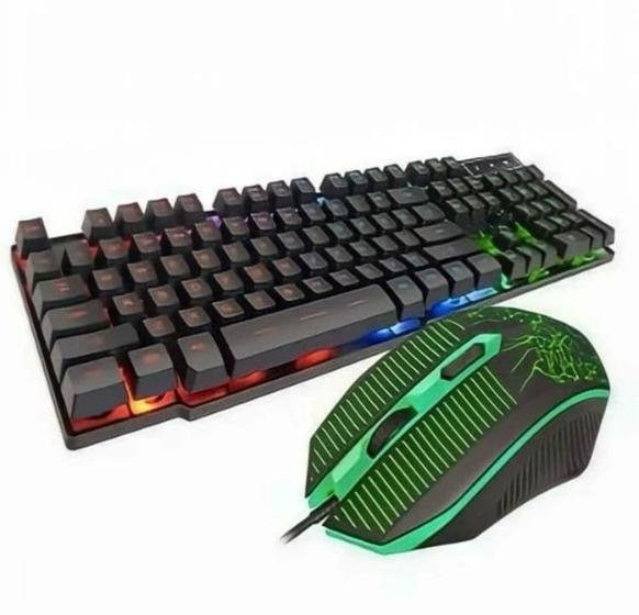 Imagem de Teclado com Mouse Gamer para Jogos