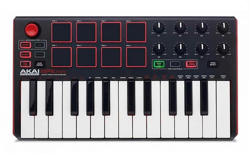 Teclado Controlador Akai Mpk Mini Mk2 C/ 25 Teclas Usb Teclado Controlador Akai Mpk Mini Mk2 C/ 25 Teclas Usb