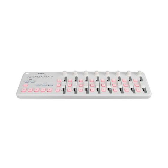 Imagem de Teclado Controlador Korg Usb Midi Nanokontrol 2 WH Branco