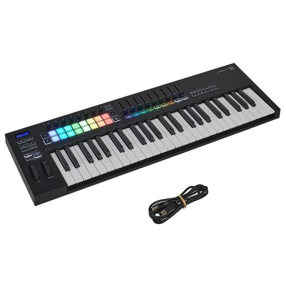 Imagem de Teclado Controlador Launchkey 49 MK3 Novation 49 Teclas Midi