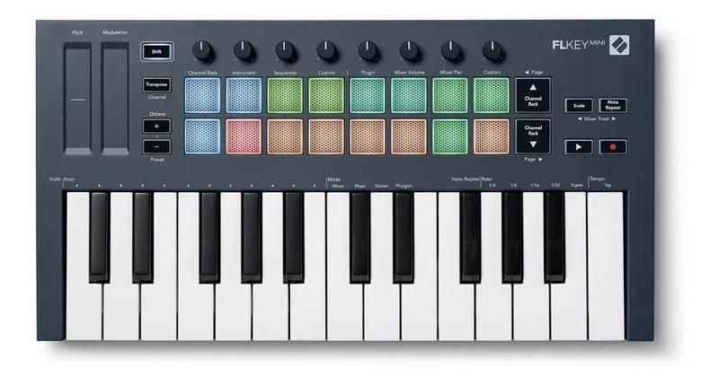 Imagem de Teclado Controlador Midi Novation FLKey Mini 25 Teclas