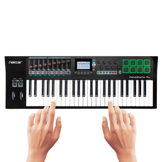 Imagem de Teclado Controlador Panorama Nektar T4 Midi Premium