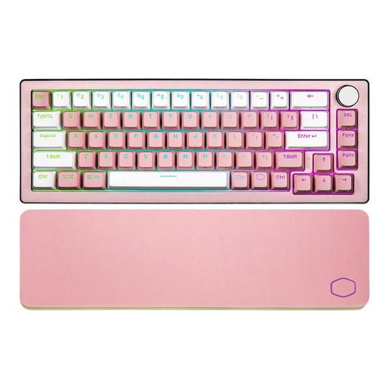 Imagem de Teclado Cooler Master Mecânico Rgb Sakura Edition Ck721