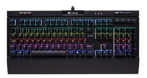 Imagem de Teclado corsair strafe mk.2 rgb mx red eua