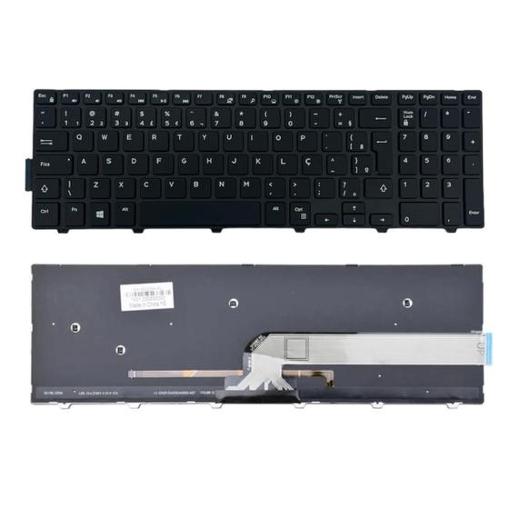 Imagem de Teclado Dell Inspiron 15 3000 3541 5547 5548 Retroiluminado