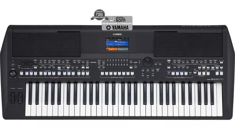 Teclado Digital Arranjador Yamaha Portátil Sx-600 Menor preço em Teclado Digital Arranjador Yamaha Portátil Sx-600