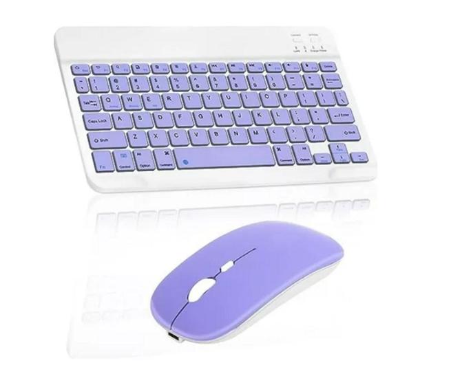 Imagem de Teclado E Mouse Bluetooth Para Tablet Motorola Tab G70