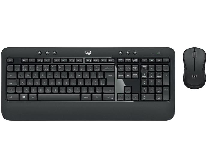 Teclado e Mouse Logitech MK540 Advanced Sem Fio Multimídia Tecnologia Unifying Cinza ABNT2 - 920-008674 Imagem de Teclado e Mouse Logitech MK540 Advanced Sem Fio Multimídia Tecnologia Unifying Cinza ABNT2 - 920-008674