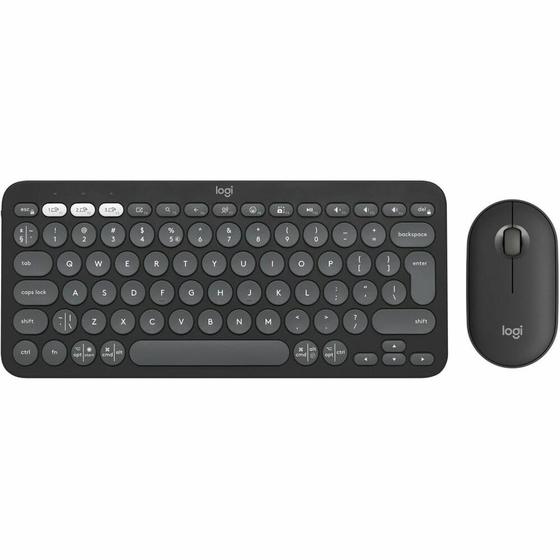 Imagem de Teclado e Mouse Logitech Pebble 2 Combo - 920-012061