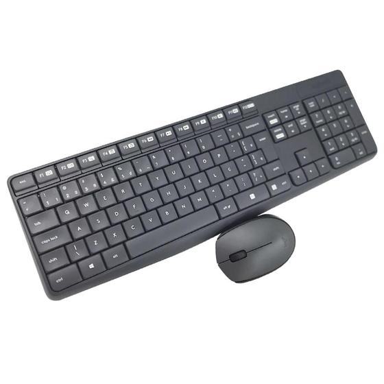 Imagem de Teclado e Mouse sem Fio MK235 Logitech