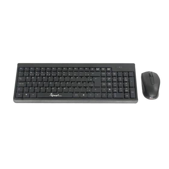 Imagem de Teclado E Mouse Sem Fio Teclas Slim Knup Kp-2012