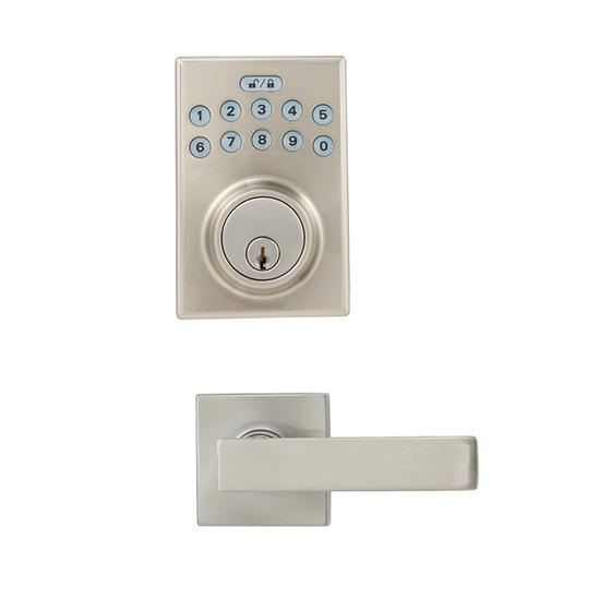 Imagem de Teclado eletrônico Deadbolt Door Lock Amazon Basics