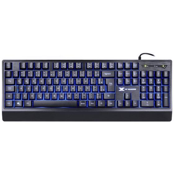 Imagem de Teclado Gamer Defender Abnt2 Multimidia Led 7 Cores 1.8 Metros Usb - Gt300