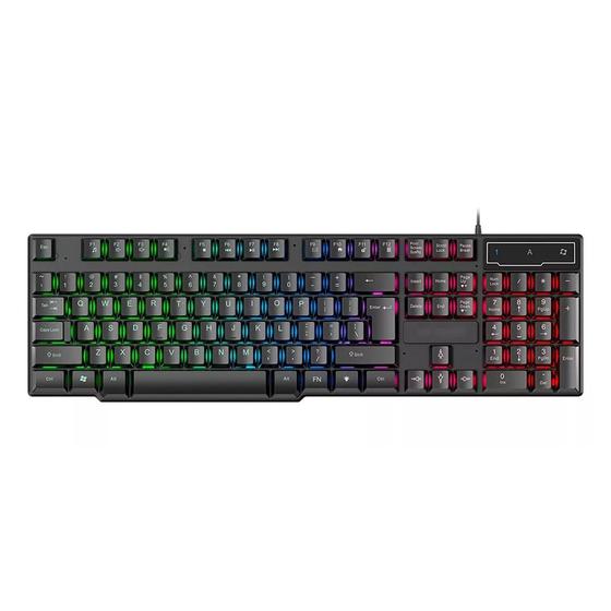 Imagem de Teclado gamer evolut hawke eg-206rb abnt2 rgb