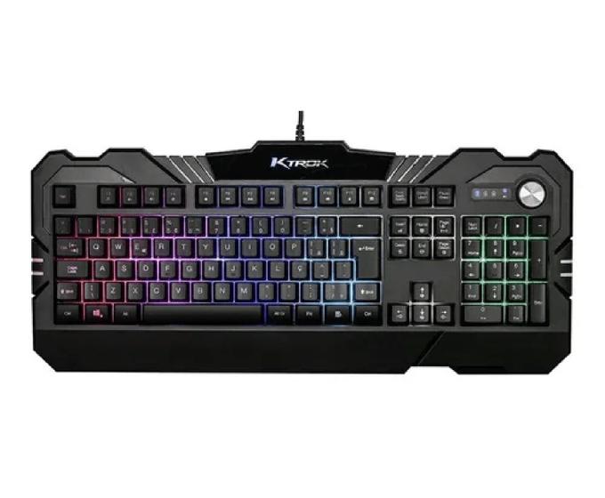 Imagem de Teclado Gamer KT-Ktrok Thoth Semi - mecânico Preto