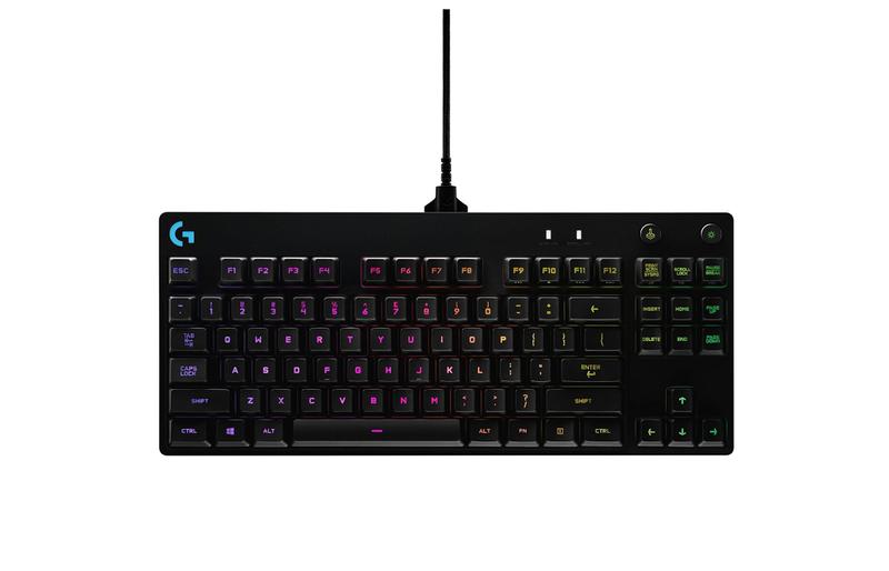 Imagem de Teclado Gamer Logitech G Pro RGB - Retroiluminado e Ultraportátil