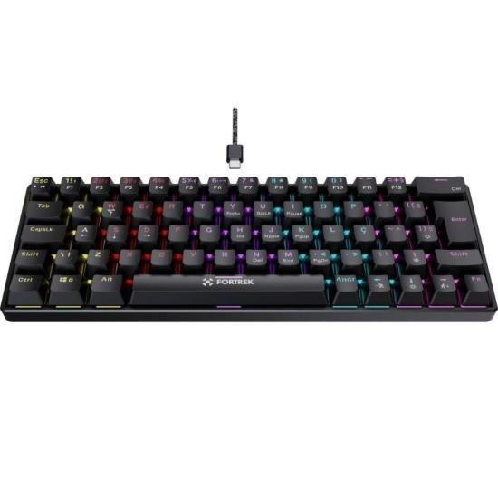 Imagem de Teclado Gamer Mecânico Fortrek Gravity 65 Compact Switch Outemu Red F002