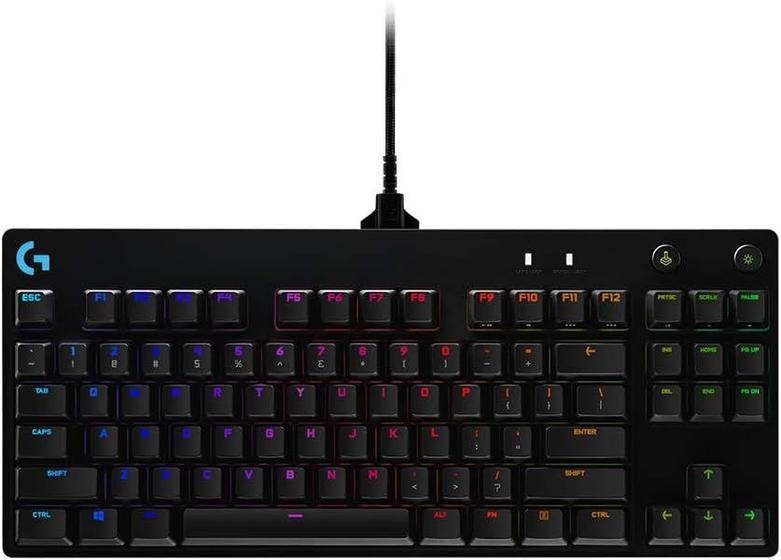 Imagem de Teclado Gamer Mecânico Logitech G-pro Rgb - (920-009388)