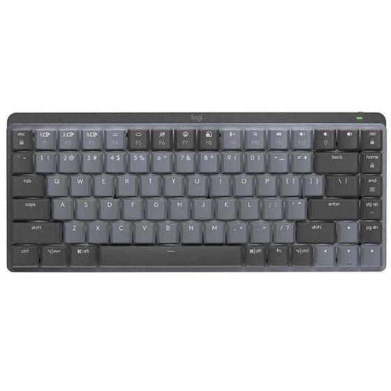 Teclado Gamer Mecanico Logitech MX Mechanical Mini Sem Fio Preto Menor preço em Teclado Gamer Mecanico Logitech MX Mechanical Mini Sem Fio Preto