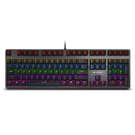 Imagem de Teclado Gamer Mecanico Rapoo Wired Vpro V700S - Preto