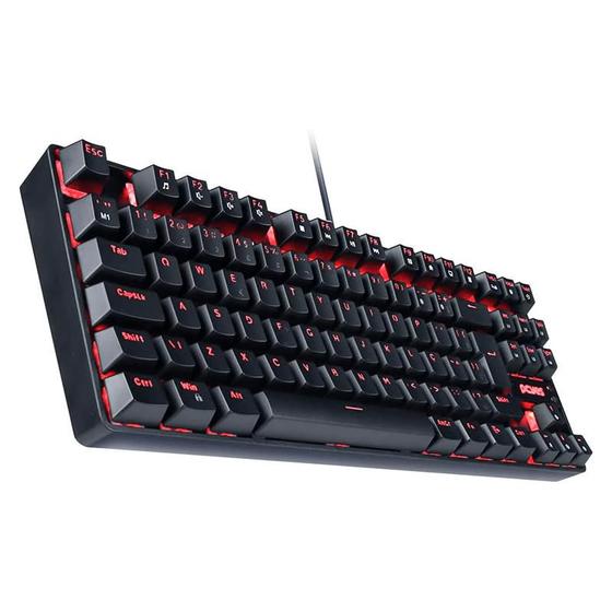 Imagem de Teclado Gamer Mecanico Tkl Neron - Switch Outemu Brown Hotswap - Led Vermelho - Pcyes - Pnohbwv
