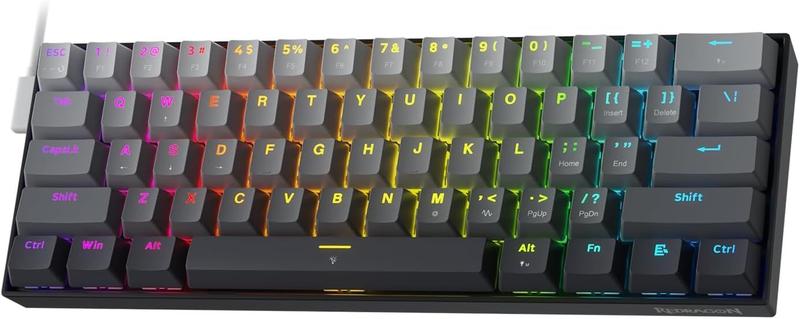Imagem de Teclado Gamer Redragon K617 Rapid Trigger - 61 Teclas com Fio