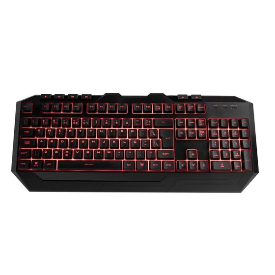 Imagem de Teclado gamer retroiluminado semi-mecanico Devastator 3 Plus