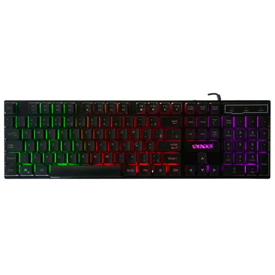 Imagem de Teclado Gamer Satellite AK-881 - com Fio - Portugues - RGB - Preto