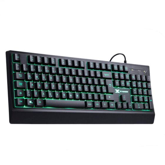 Teclado Gamer Vinik VX Defender, LED 7 Cores, USB, Teclas Multimídia, ABNT2, Preto - GT300 é boa?