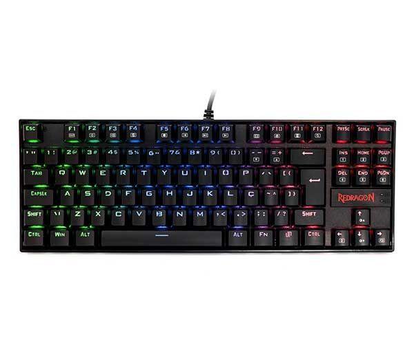 Imagem de Teclado Gaming Redragon Kumara Mecanico RGB Switch Black