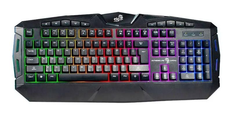 Imagem de Teclado Iluminado Rgb Multimídia Gamer Odyssey ELG - TGOD